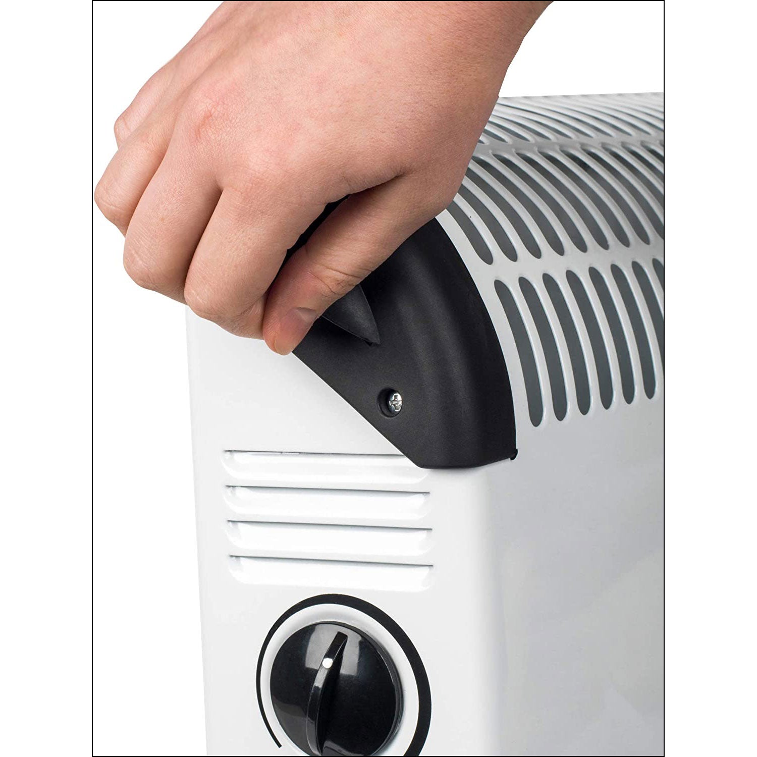 Daewoo Convector Heater 2000W – 3 Heat Settings With Thermostat & Safety Cut-Out White Secondary image