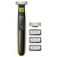 Philips OneBlade Wet And Dry Hair Trimmer For Face Trim, Edge, Shave - Lime Green