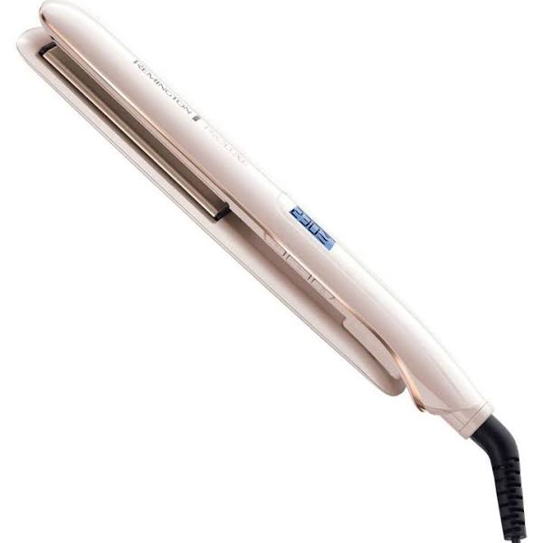Remington Proluxe Ceramic Hair Straighteners with Pro+ Low Temperature Protective Setting, Rose Gold Main image