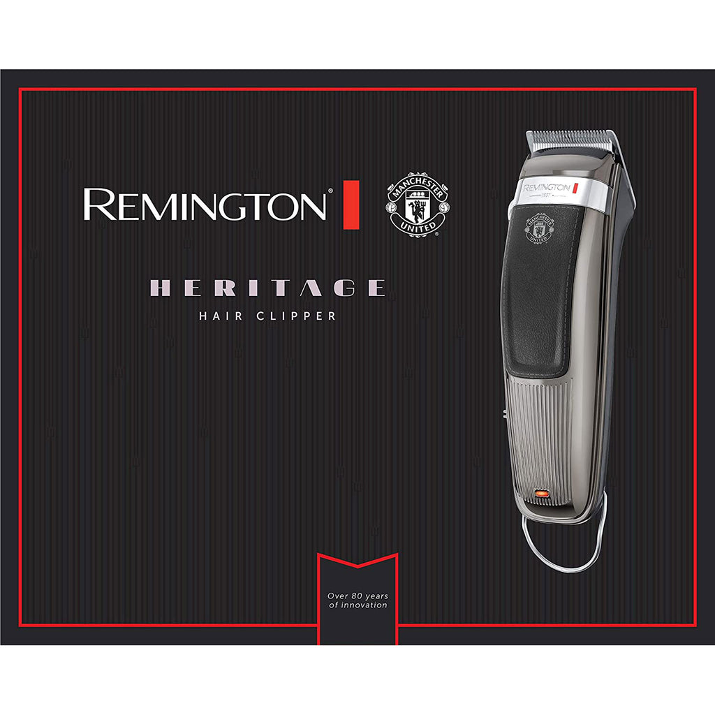 Remington Heritage Hair Clipper in Silver