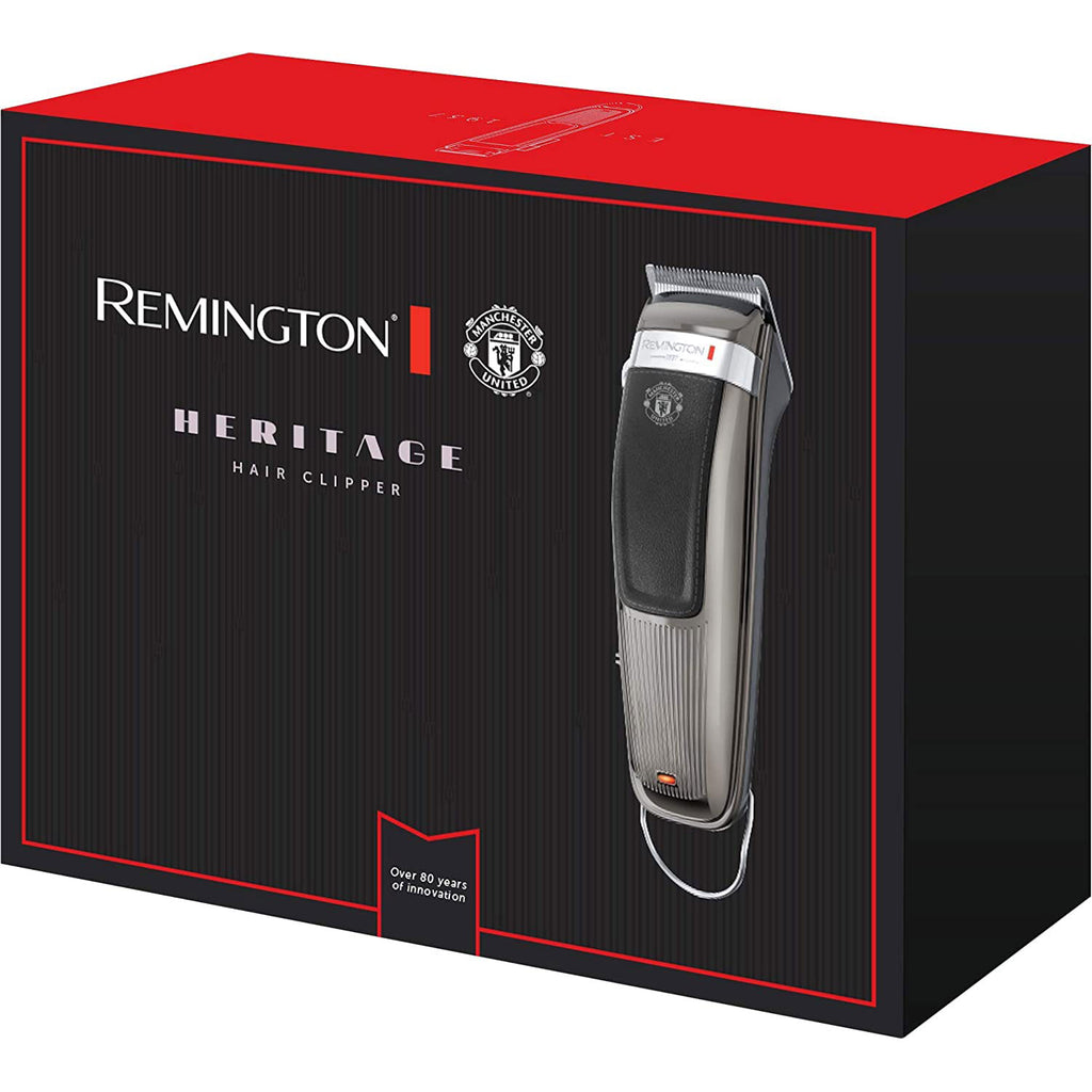 Remington Heritage Hair Clipper in Silver