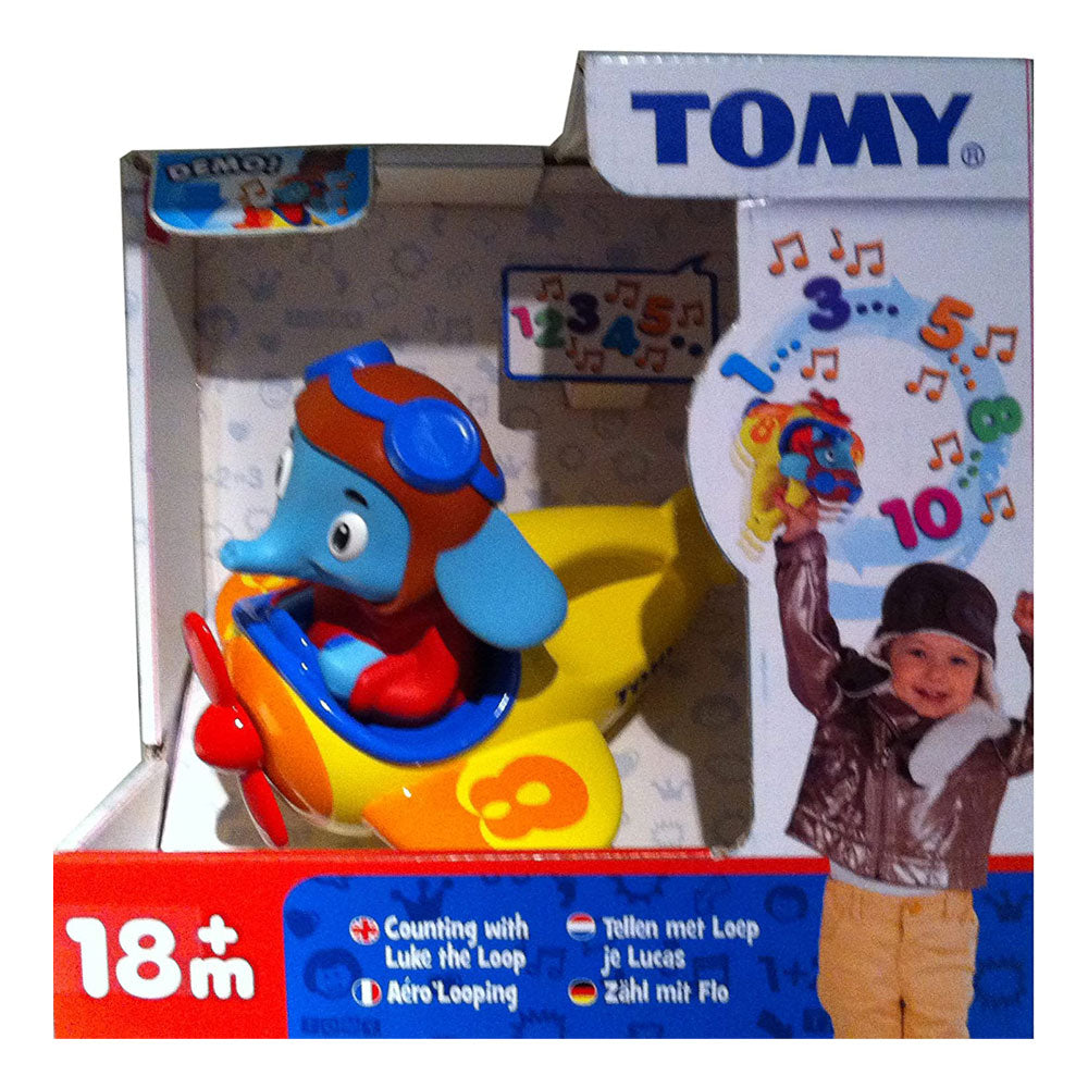 Tomy Counting With Luke The Loop Interactive Learning Stunt Plane Toy