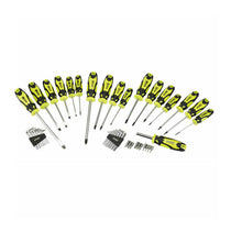 Draper 44 Pc Screwdriver Set With Storage Stand & Allen/Hex Key & Bit Green