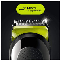 Braun 6 In 1 All In One Mens Beard Face And Hair Trimmer Grooming Kit with 5 Attachments