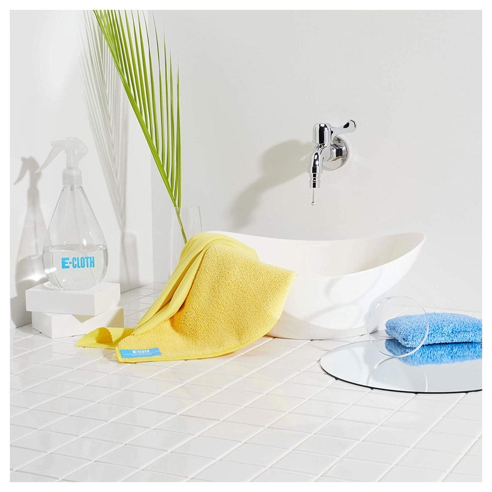 E-Cloth Bathroom Cleaning Cloth 32cm x 32cm - Yellow Secondary image