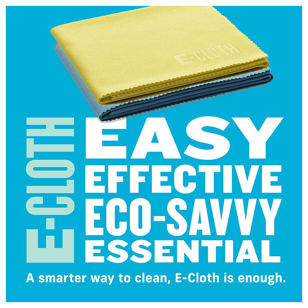 E-Cloth Glass & Polishing Cloth - Twin Pack