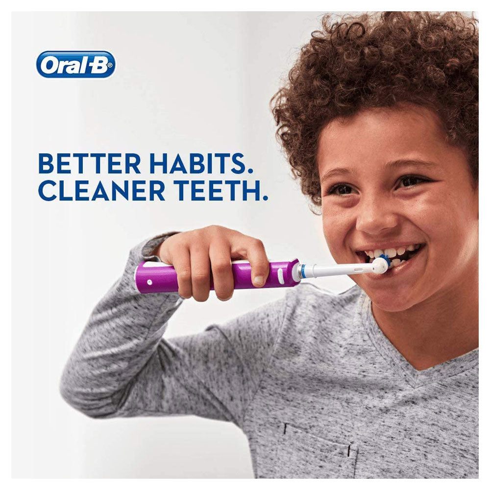 Oral B Junior Kids Sensi Ultrathin Electric Rechargeable Toothbrush For Children Aged 6 + Years - Purple