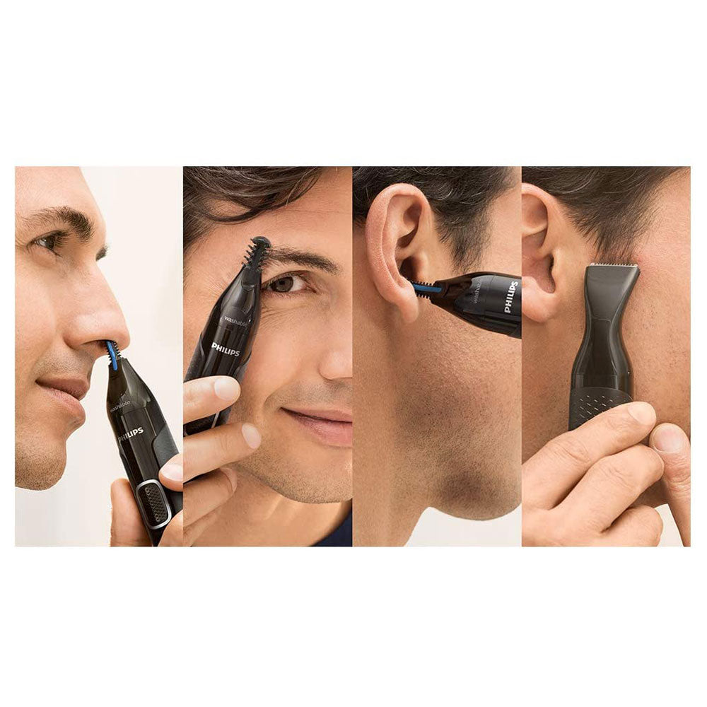 Philips Nose Hair Trimmer Series 5000 Nose, Ear And Eyebrow Trimmer