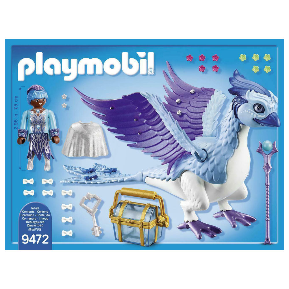 Playmobil Magic Winter Phoenix With Jewellery Plugs Secondary image