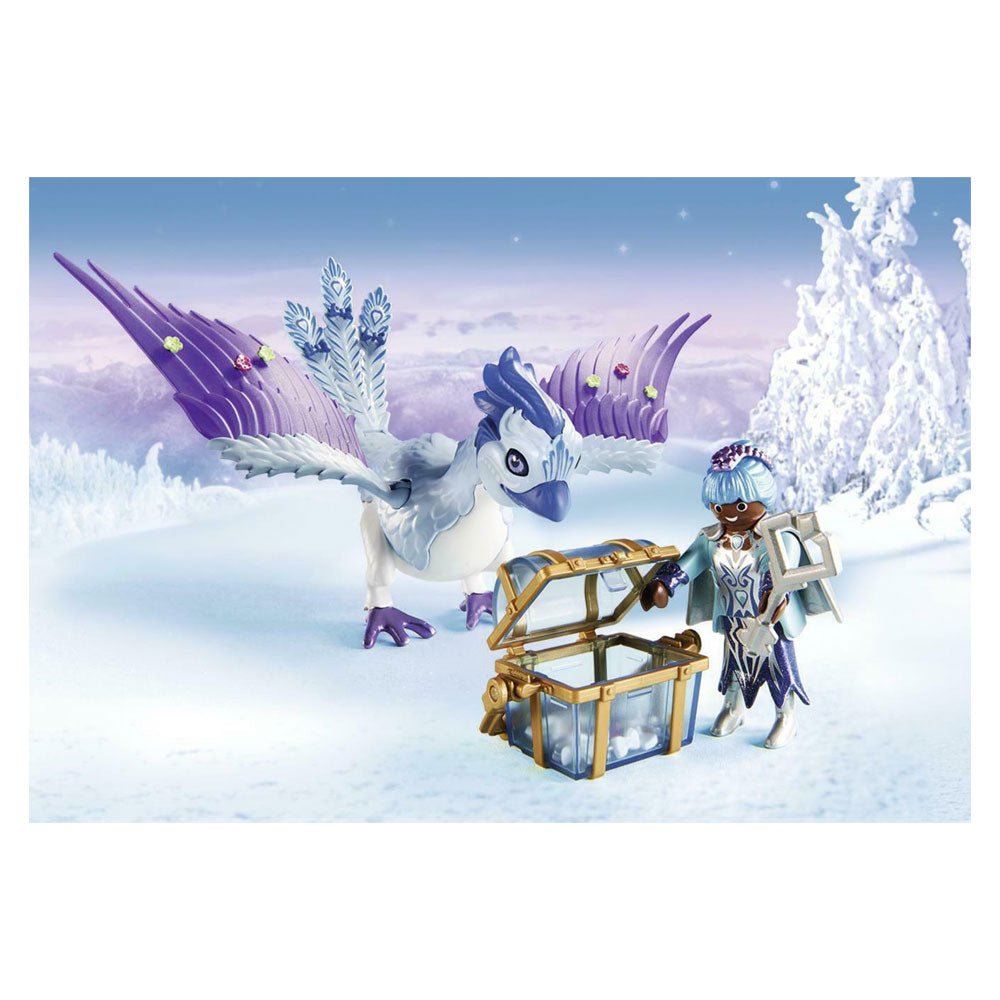 Playmobil Magic Winter Phoenix With Jewellery Plugs