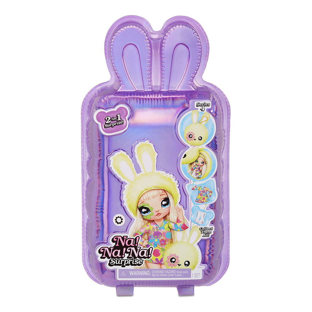 LOL Na Na Na Surprise Serie 4 Hippie Melanie Mod Pom Doll - Purple Secondary image