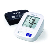 Omron M3 Automatic Upper Arm Blood Pressure Monitor With Easy Cuff 22-42cm - White