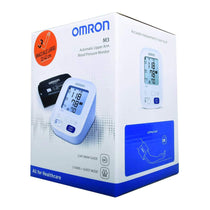 Omron M3 Automatic Upper Arm Blood Pressure Monitor With Easy Cuff 22-42cm - White