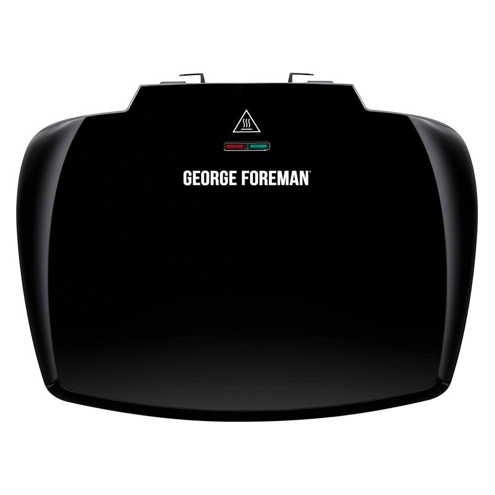 George Foreman Entertaining 10 Portion Large Grill Stainless Steel 2400 W - Black Main image