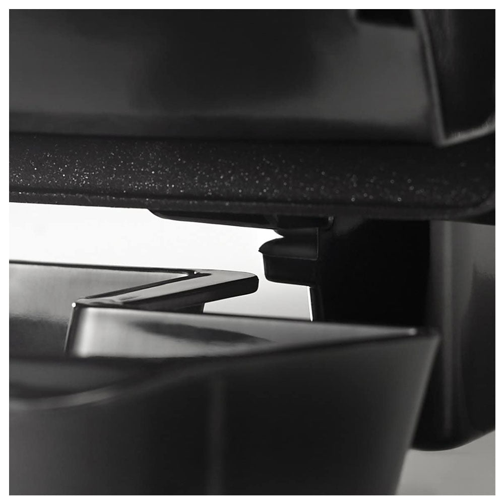 George Foreman Entertaining 10 Portion Large Grill Stainless Steel 2400 W - Black