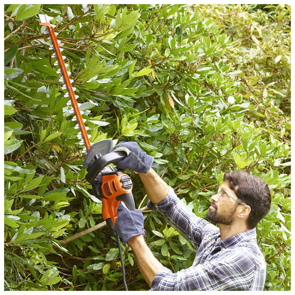 Black & Decker Hedge Trimmer With Saw Blade 60 cm 600 W 240 V - Black Secondary image