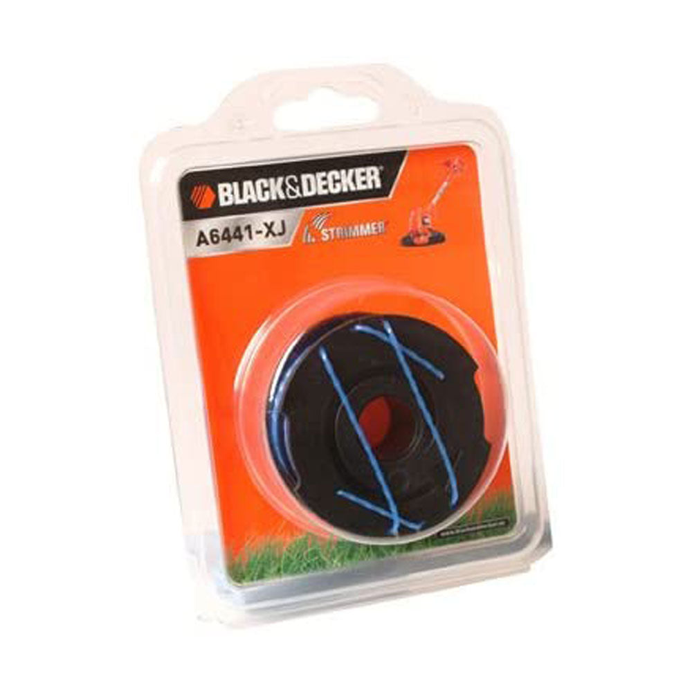 Black & Decker Replacement Spool + Dual Line 2x6m 1.6mm