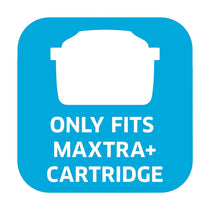 Brita Style Water Filter Jug With MAXTRA+ Filter Cartridges Plastic 2.4 Litres - White Soft Blue