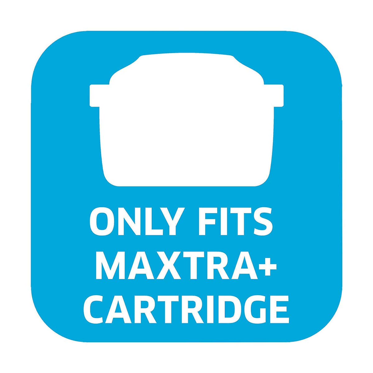 Brita Style Water Filter Jug With MAXTRA+ Filter Cartridges Plastic 2.4 Litres - White Soft Blue