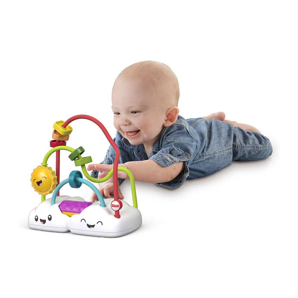 Fisher Price Chasing Rainbows Bead Maze Colorful Infant Toy - Multicolor Secondary image