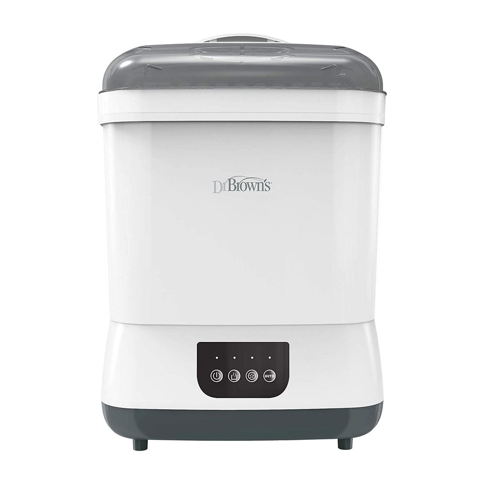 Dr. Brown Clean Steam Bottles Steriliser And Dryer - White/Grey Main image