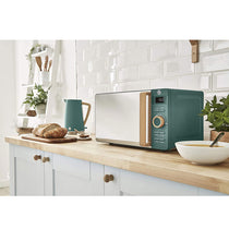 Swan Nordic Digital Microwave Matte Finish 6 Power Levels 800 W 20 Litre - Pine Green