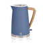 Swan Nordic Rapid Boil Jug Kettle Stainless Steel 3000 W 1.7 Litre - Blue