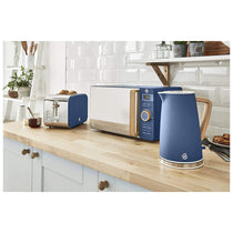 Swan Nordic Rapid Boil Jug Kettle Stainless Steel 3000 W 1.7 Litre - Blue
