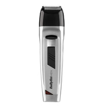 Babyliss 8 In 1 Mens Cordless Nose Body Hair Clipper Beard Trimmer Grooming Kit - Silver