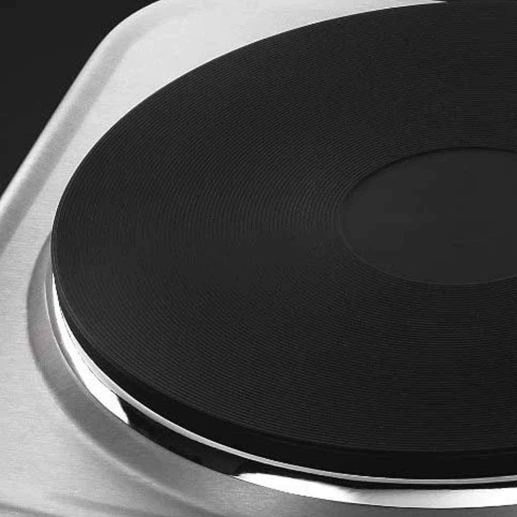 Russell Hobbs 2 Plate Mini Hot Plate Hob Stainless Steel 1500 W  - Silver