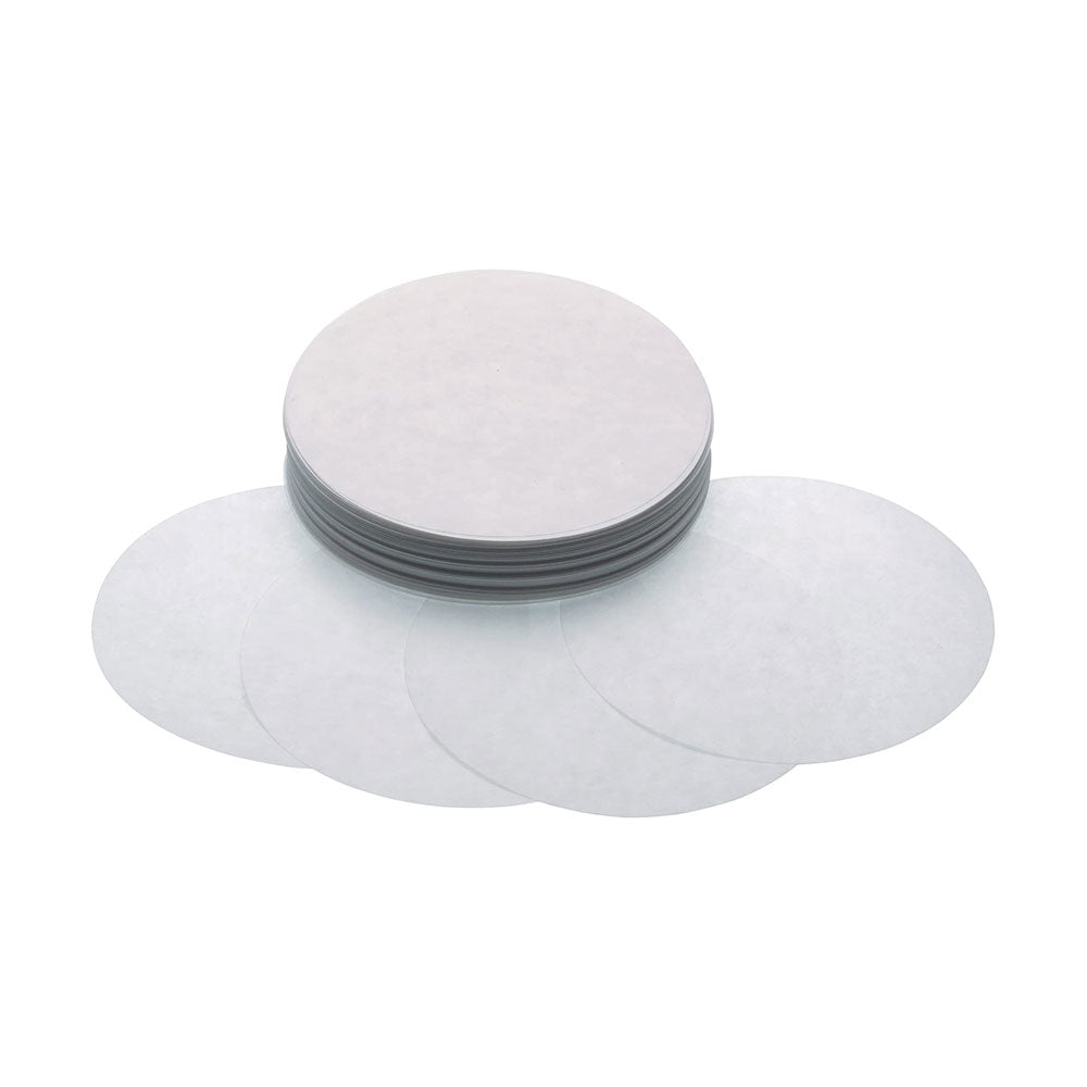 KitchenCraft Quarter Pounder Burger Wax Discs 11cm - Silver