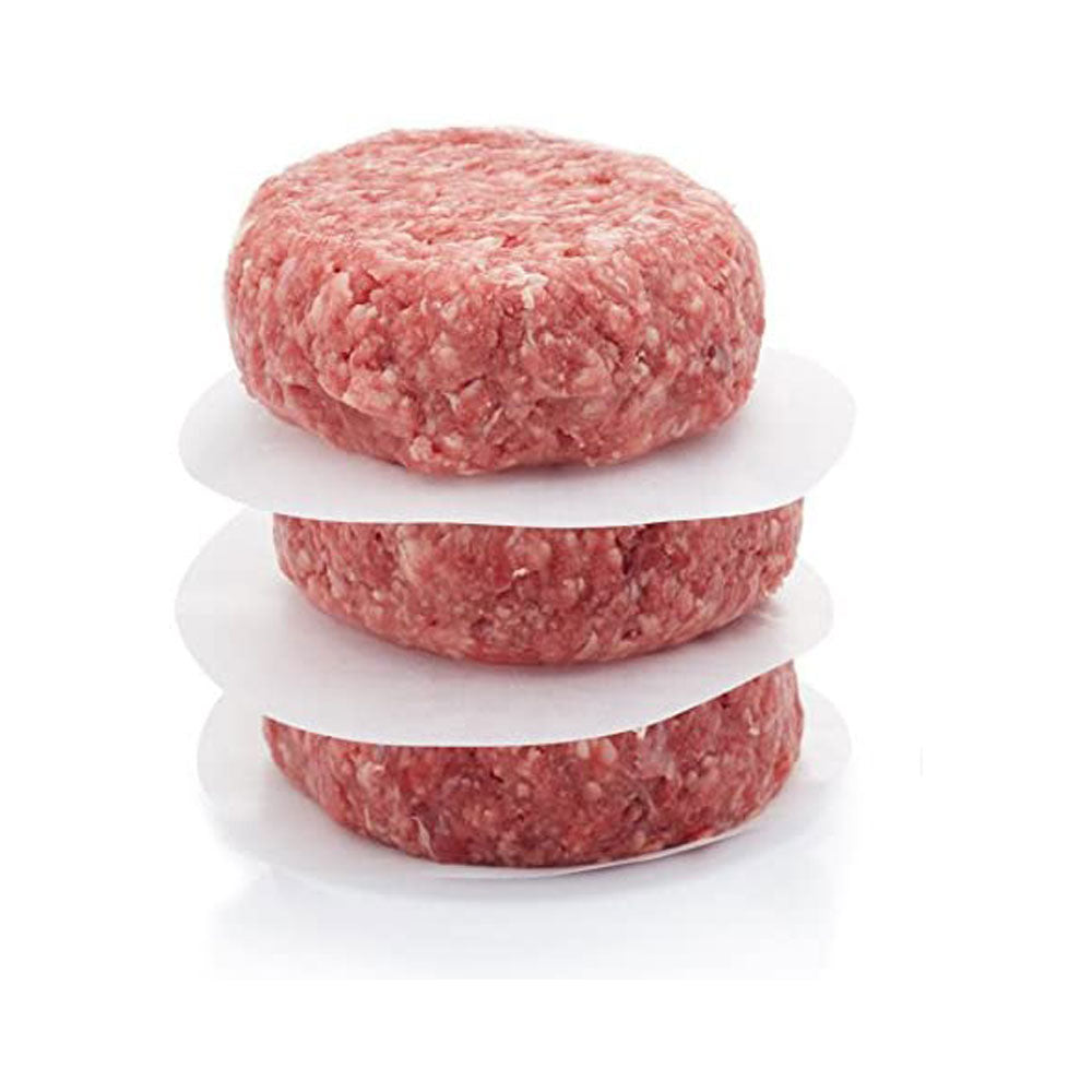KitchenCraft Quarter Pounder Burger Wax Discs 11cm - Silver Secondary image