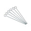 KitchenCraft Flat-Sided Metal Barbeque Skewer Set (20 cm)