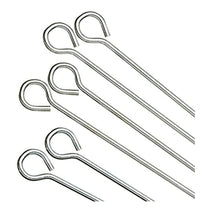 KitchenCraft Flat-Sided Metal Barbeque Skewer Set (20 cm)