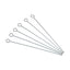 KitchenCraft Flat-Sided Metal Barbeque Skewer Set (30 cm) - Stainless Steel