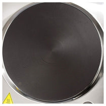 Daewoo Single Hot Plate Stainless Steel Cast Iron - Silver