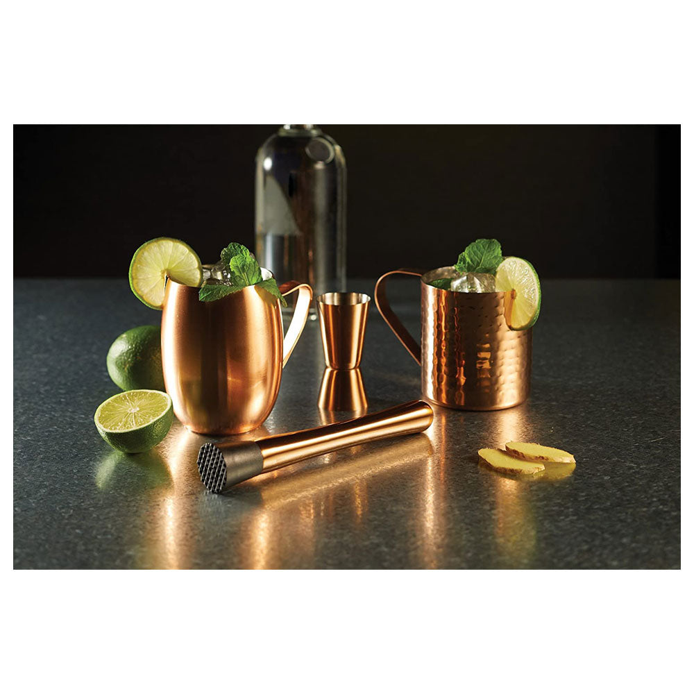 KitchenCraft BarCraft Dual Cocktail Jigger/Spirit Measure Stainless Steel Copper Finish 25/50 ml
