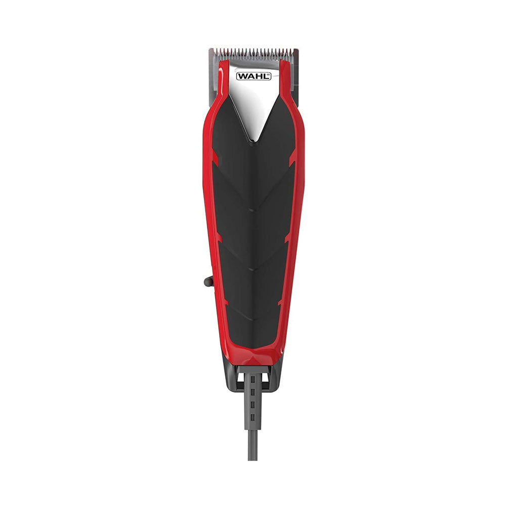 Wahl Baldfader Plus Ultra Close Cut Hair Clipper With 6 Attachment Combs - Black/Red Main image