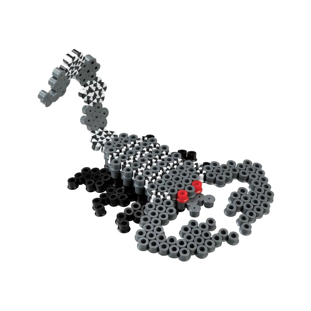 Hama 1000 Midi Beads In Bag Cylindrical Plastic - Light Grey Secondary image