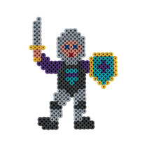 Hama 1000 Midi Beads In Bag Cylindrical Plastic - Light Grey