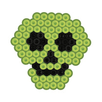 Hama 1000 Midi Beads In Bag Cylindrical Plastic - Night Glow Green