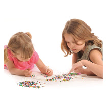 Hama 1000 Midi Beads In Bag Cylindrical Plastic - Night Glow Green