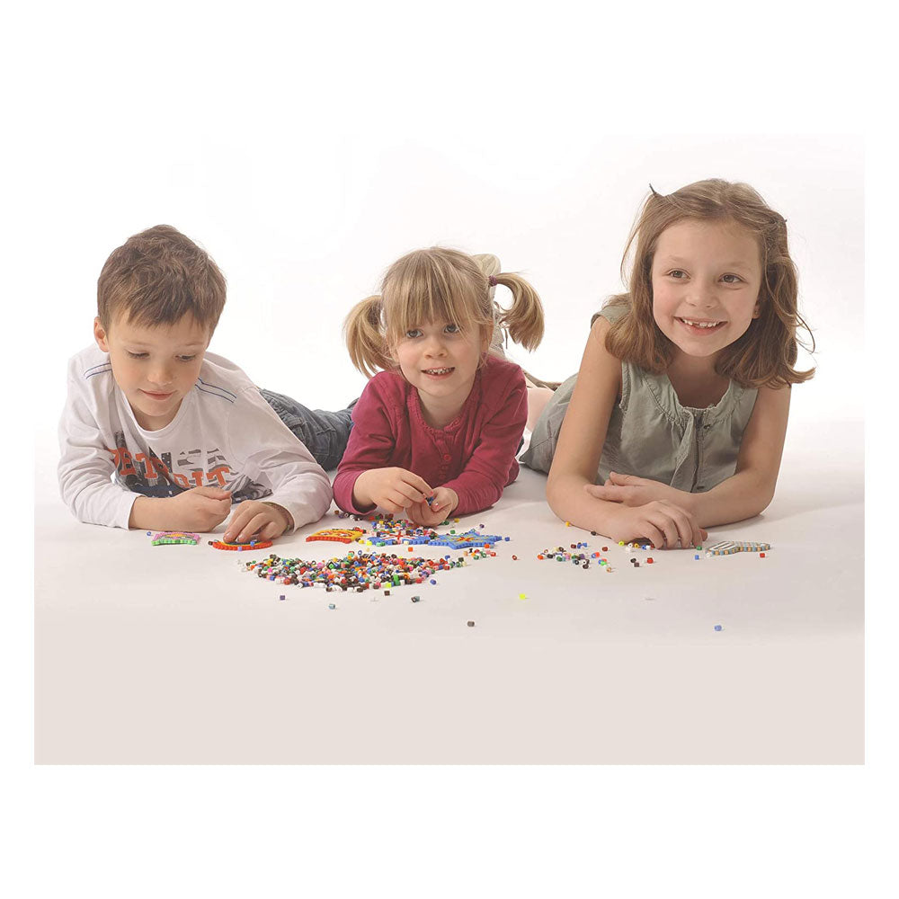 Hama 1000 Midi Beads In Bag Cylindrical Plastic - Night Glow Green