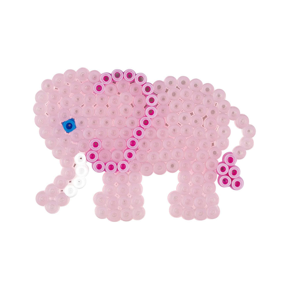 Hama 1000 Midi Beads In Bag Cylindrical Plastic - Translucent Glitter Mix Secondary image