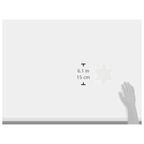 Hama Midi Pegboard Large Star Plastic - White