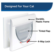 PetSafe Staywell Magnetic Cat Flap Pet Door 4 Way Locking