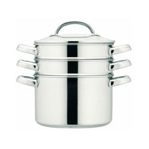 Prestige Cook And Strain Stainless Steel 20 cm Multi Steamer 3.8 Litres - Silver