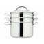 Prestige Cook And Strain Stainless Steel 20 cm Multi Steamer 3.8 Litres - Silver