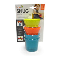 Tomy Boon SNUG Stretchy Silicone Lids And Baby Food Storage Containers - Multicolor