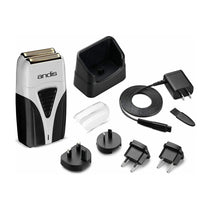 Andis TS-2 ProFoil Lithium Titanium Cordless Foil Shaver Grey & Black